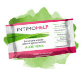 IntimoHelp servetele umede pentru igiena intima Aloe vera, 20 servetele, Zdrovit