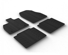 Set covorase auto din cauciuc Subaru Soltera EV 04.2022- (electric), Toyota bZ4X SUV 04.2022- (electric), Negru, Gledring, 4 buc.