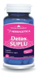 Detox Suplu, 60 capsule, Herbagetica