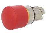 Comutator de Siguranță 22mm Roșu IP67
