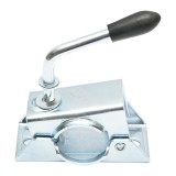 Clema suport pentru roata de sprijin remorca, tija exterioara 48 mm