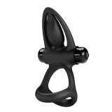 Inel Penis Cu Vibratii, Negru