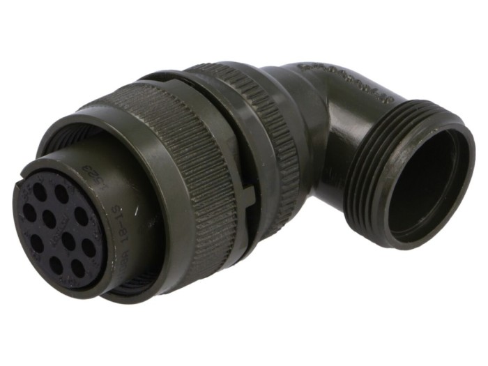 Conector circular 10 pini, 13A