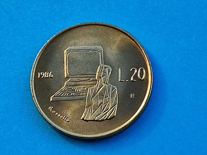 20 Lire 1986 San Marino-UNC-RAR