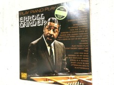 erroll garner play piano play dublu disc 2 lp vinyl muzica jazz swing bop vogue records 1974 VG+