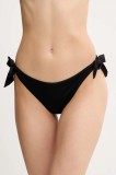 Max Mara Beachwear chiloți de baie culoarea negru, 2516821059600