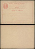 Switzerland - Postal History Rare Old Postal stationery UNUSED DB.114