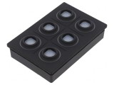 Tastatură LED Plastic Rcontact 10000m&Omega;