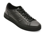 Cumpara ieftin Pantofi sport BOSS negri, 2636, din piele ecologica