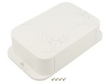 Carcasă cu panou de fixare 120x205mm ABS