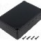 Carcasa ABS, 80mmx120mmx36mm, IP55, MASZCZYK - KM-76Z-U/BK