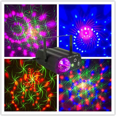 SUPER EFECT LUMINI DISCO LED SI LASER 60 PROIECTII,SCANNER PROFESIONAL,DISCO. foto