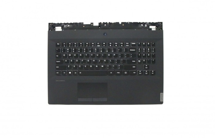 Carcasa superioara cu tastatura palmrest Laptop, Lenovo, Legion Y540-17IRH Type 81Q4, 5CB0U42948, AP1A9000100, iluminata, layout US