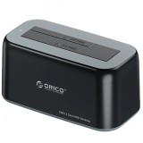 Docking Station Orico 6819C3 1-Drive pentru HDD / SSD SATA 2.5inch / 3.5inch, Negru
