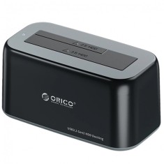 Docking Station Orico 6819C3 1-Drive pentru HDD / SSD SATA 2.5inch / 3.5inch, Negru