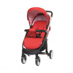 Carucior 2 in 1 pentru nou nascuti 4Baby Atomic TMC1R, Rosu foto