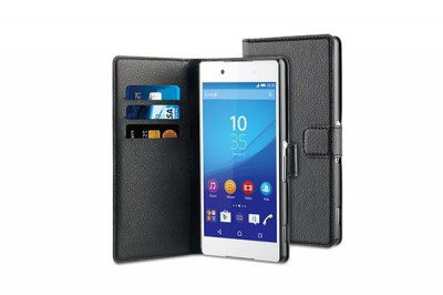 Husa Wallet Book Sony Xperia Z3 Black BeHello foto
