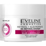 Eveline Cosmetics Retinol + Sea Algae cremă pentru netezirea și strălucirea pielii cu retinol 50 ml