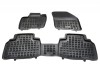 Covorase Auto Cauciuc Dedicate Ford Edge II 2016-2020 Rezaw, Tip Tavita, Bordura Inalta, Fixare Podea