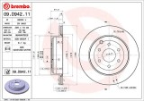BREMBO 09.D942.11 PRIME LINE - UV Coated Disc frana