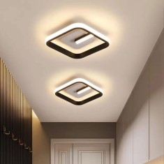 Aplica LED 14W, negru, 3000/4000/6000k