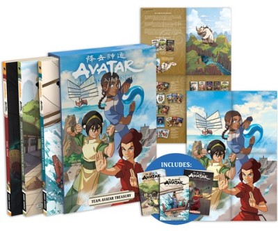 Avatar: The Last Airbender--Team Avatar Treasury Boxed Set (Graphic Novels) foto