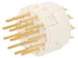 Conector M23 17 PIN 160V 8A Tată Lipire