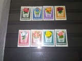 TIMBRE UNGARIA FLORI 1962, Nestampilat