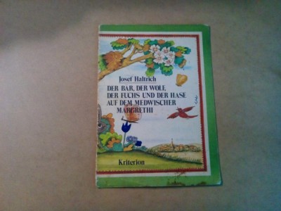 DER BAR, DER WOLF, DER FUCHS UND DER HASE - J. Haltrich - L. PETRUTIU (ilust.) foto