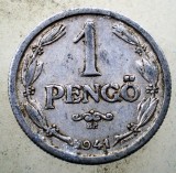 1.193 UNGARIA WWII 1 PENGO 1941, Europa, Aluminiu