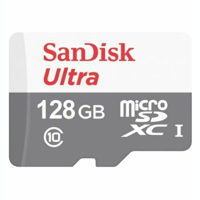 Card memorie cu adaptor microSDXC 128GB SanDisk SDSQUNR-128G-GN3MA foto