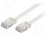 Cablu patch cord, Cat 6, lungime 2m, U/UTP, Goobay - 95152 foto