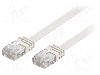 Cablu patch cord, Cat 6, lungime 10m, U/UTP, Goobay - 95156