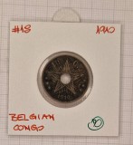 Belgian Congo, 10 Centimes, KM#18, 1910