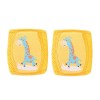 Set 2 bucati genunchiere anti-alunecare si protectie genunchi bebe-GALBEN