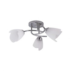 Lustra Silvia Crom+Alb 3xE27 60W