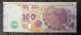 ARGENTINA 100 PESOS COMEMORATIVĂ EVITA PERON UNC