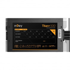 Sursa njoy titan+ 500 atx 500w putere (w) 500 versiune atx atx 12v v2.3 pfc foto