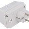 Carcasă Alimentator ABS Gri 52x73x46mm