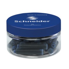 Patroane cerneala - Dark Blue, 30 buc | Schneider