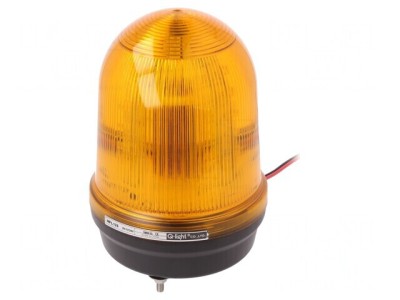 Semnalizator Luminos Ambră LED 10-30VDC foto