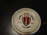 Placheta portelan sau ceramica - Clubul Sportiv Scolar Satu Mare 1958-1983