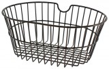 Cos Bicicleta Negru 41x30x18cm, Universal, Montare Usoara