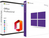 Stick-uri USB bootabile Windows 10 Pro + Office 2021, licenta originala RETAIL, Microsoft