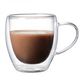 Set 6 Cani Cafea Sticla Pereti Dubli 250ml Wei A14684 DNC58737