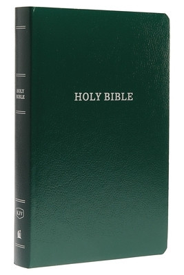 KJV, Gift and Award Bible, Imitation Leather, Green, Red Letter Edition foto