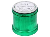 Semnalizator LED Verde 24V IP66 &Oslash;73x76mm