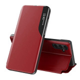 Cumpara ieftin Husa pentru Samsung Galaxy A15 4G / A15 5G, Techsuit eFold Series, Red