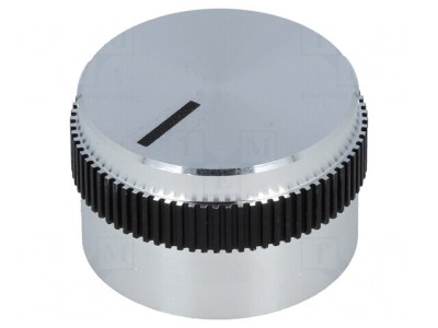 Buton Rotativ Aluminiu 6mm 24x15mm foto