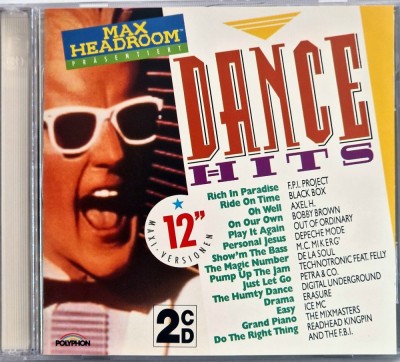 Various &amp;lrm;&amp;ndash; Max Headroom Pr&amp;auml;sentiert: Dance Hits NM / NM dublu cd synth pop euro house Polyphon Germania 1989 muzica anii 90 foto